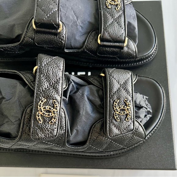 Brand new authentic Chanel Dad’s sandals - Picture 4 of 5